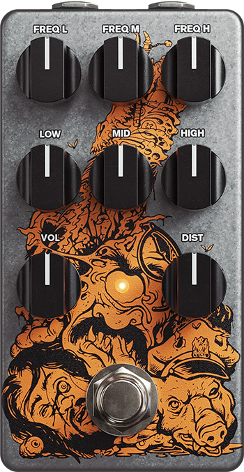 Abominable Pedalboard Friendly C.E.N.