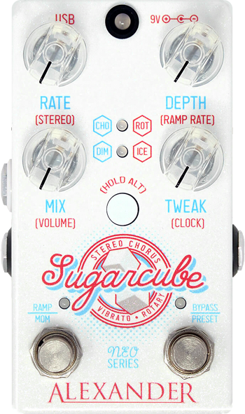 Alexander Sugarcube (Crystal White)