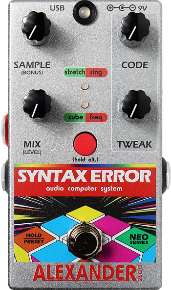 Alexander Syntax Error