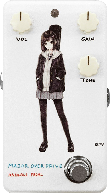 Animals Pedal Custom Illustration 007 Major Overdrive