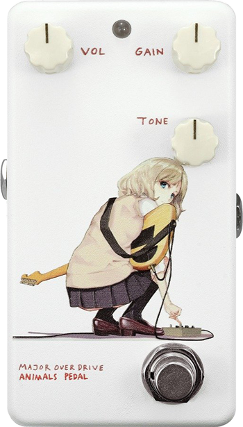 Animals Pedal Custom Illustration 011 Major Overdrive