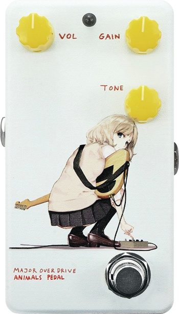 Animals Pedal Custom Illustration 012 Major Overdrive