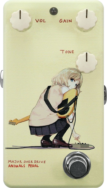 Animals Pedal Custom Illustration 013 Major Overdrive