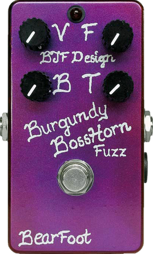 Bearfoot Fx Burgundy BossHorn Fuzz