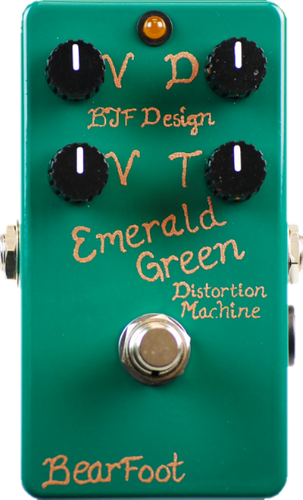 Bearfoot Fx Emerald Green Distortion