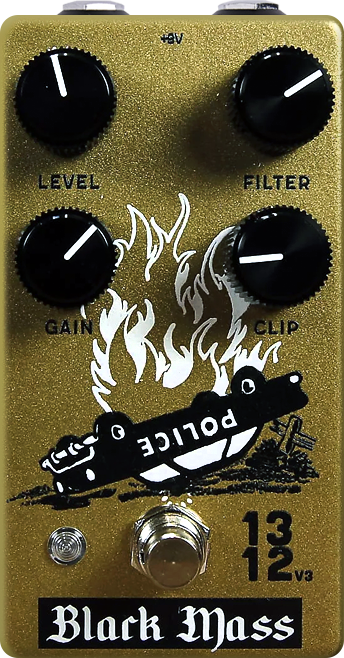 Black Mass Electronics 1312 Distortion V3 (Antique Gold)