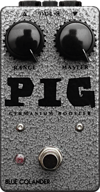 Blue Colander Pig