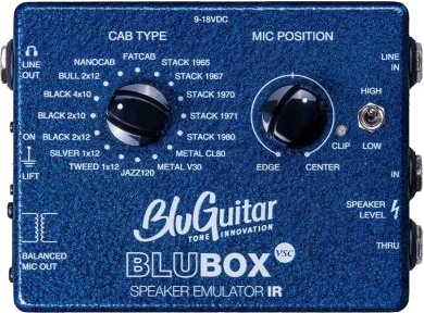 BluGuitar BLUBOX Speaker Emulator IR