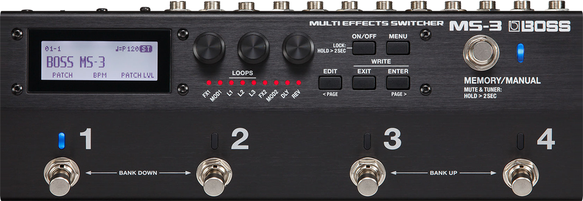 Boss MS-3 Multieffects Switcher