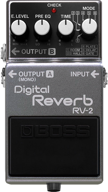 Boss RV-2 Digital Reverb