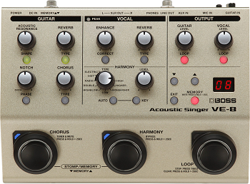Boss VE-8 Acoustic Singer