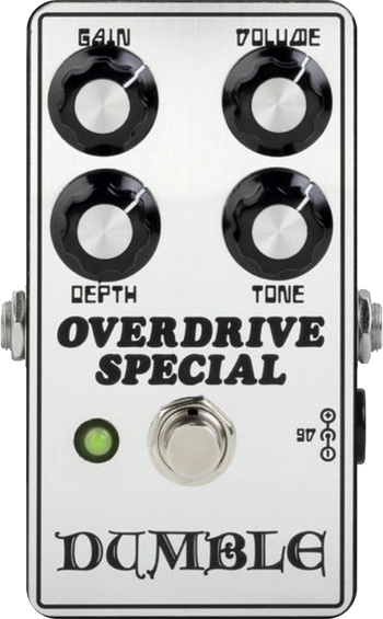 British Pedal Company Dumble Silver Face