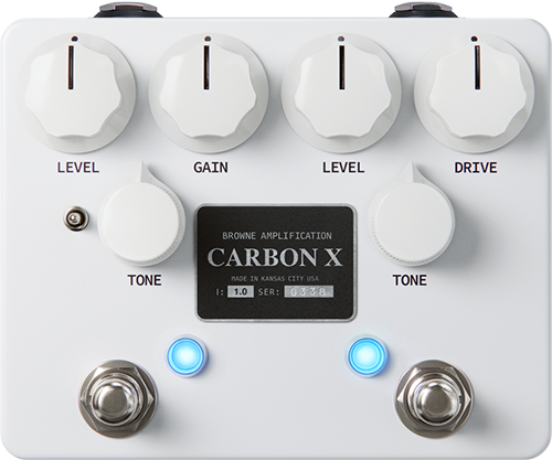 Browne Amplification Carbon X (White)