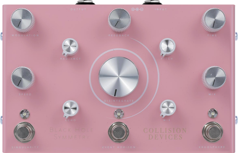 Collision Devices Black Hole Symmetry (Pink)