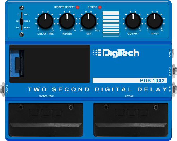 DigiTech PDS 1002 Two Second Digital Delay