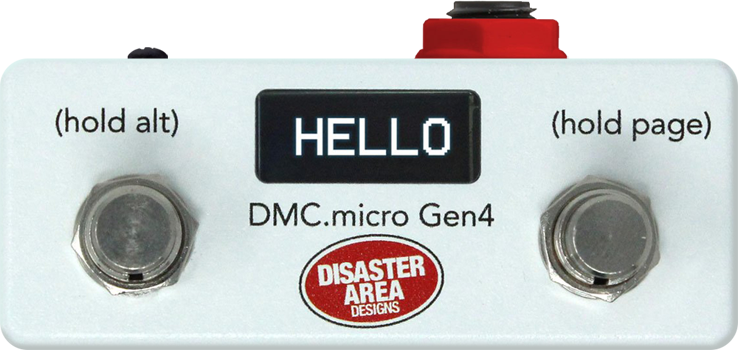 Disaster Area DMC.micro Gen4 (White)