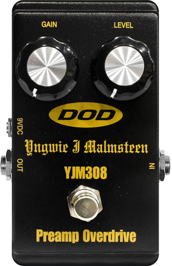 DOD Yngwie J. Malmsteem Preamp Overdrive YJM308