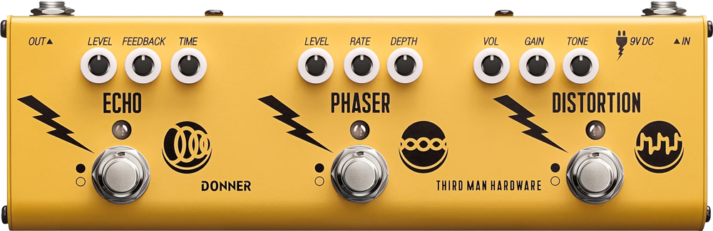 Donner X Third Man Hardware Triple Threat (Yellow)