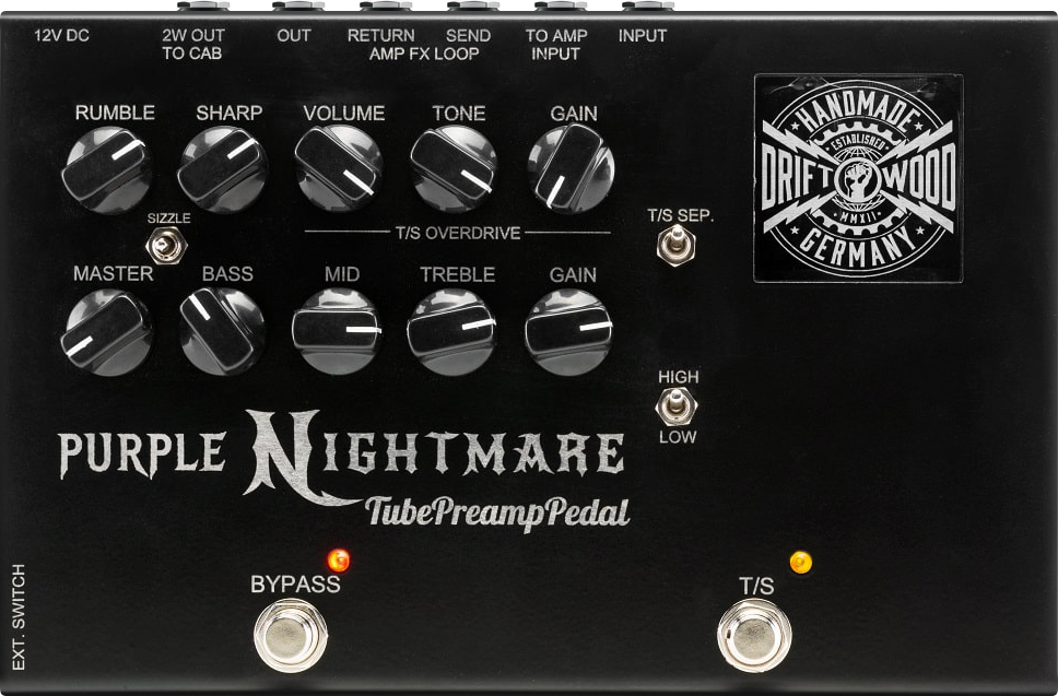 Driftwood Purple Nightmare Tube Preamp