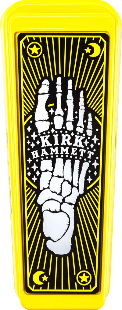 Dunlop Kirk Hammett Collection Cry Baby Wah (Yellow Sparkle)