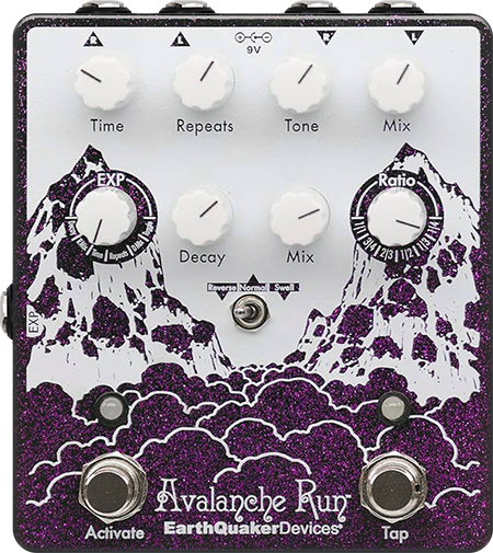 EarthQuaker Avalanche Run V2 (Purple Sparkle)