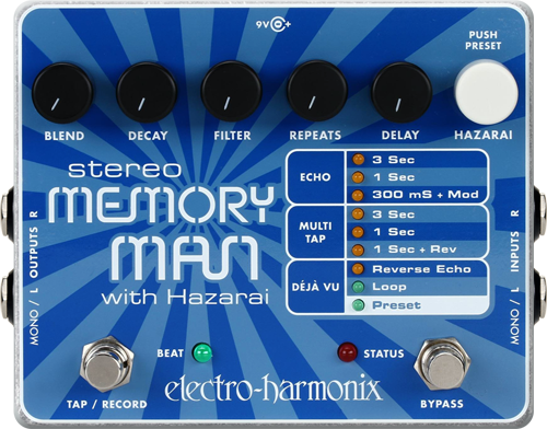 Electro-Harmonix Stereo Memory Man