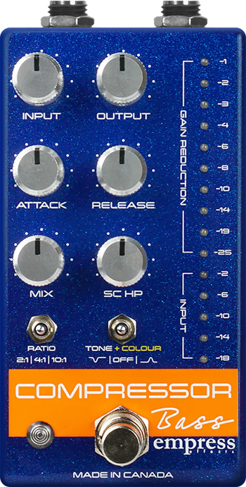 Empress Bass Compressor (Blue Sparkle)