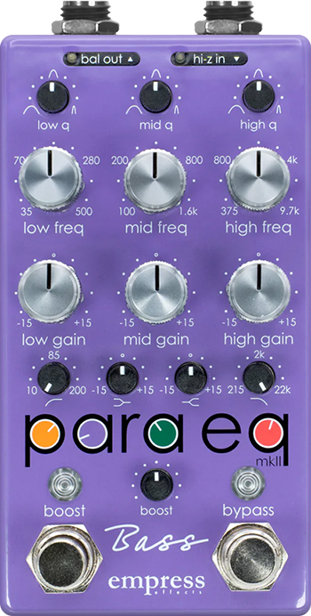 Empress Bass ParaEQ MII