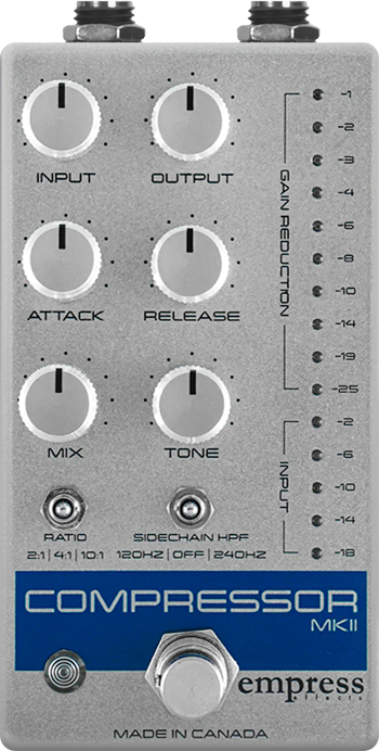 Empress Compressor MKII (Silver Sparkle)