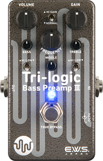 E.W.S. Japan Tri-logic Bass Preamp III