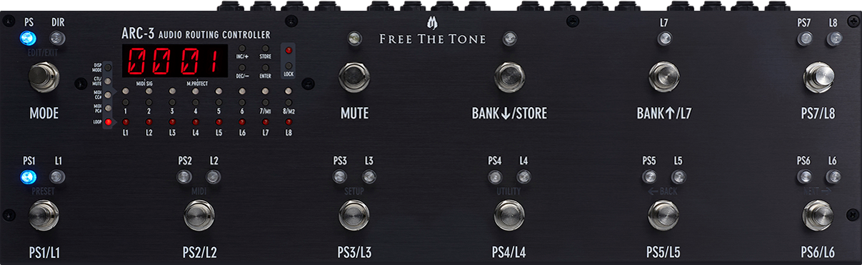 Free The Tone Audio Routing Controller ARC-3
