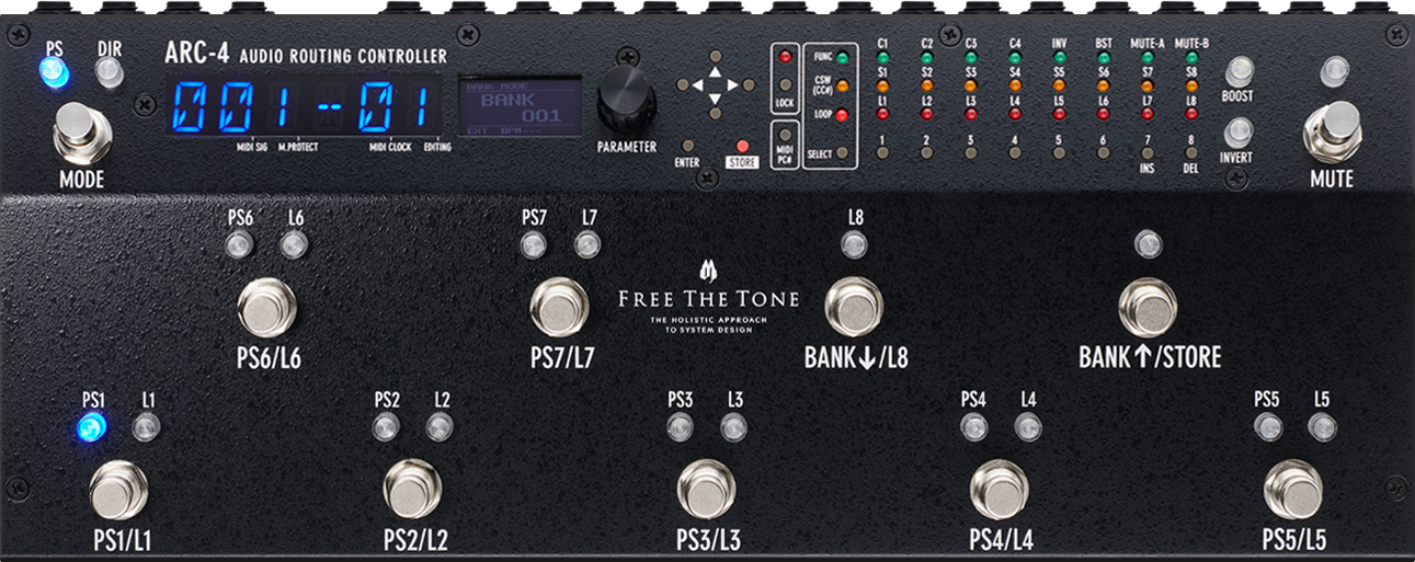 Free The Tone Audio Routing Controller ARC-4