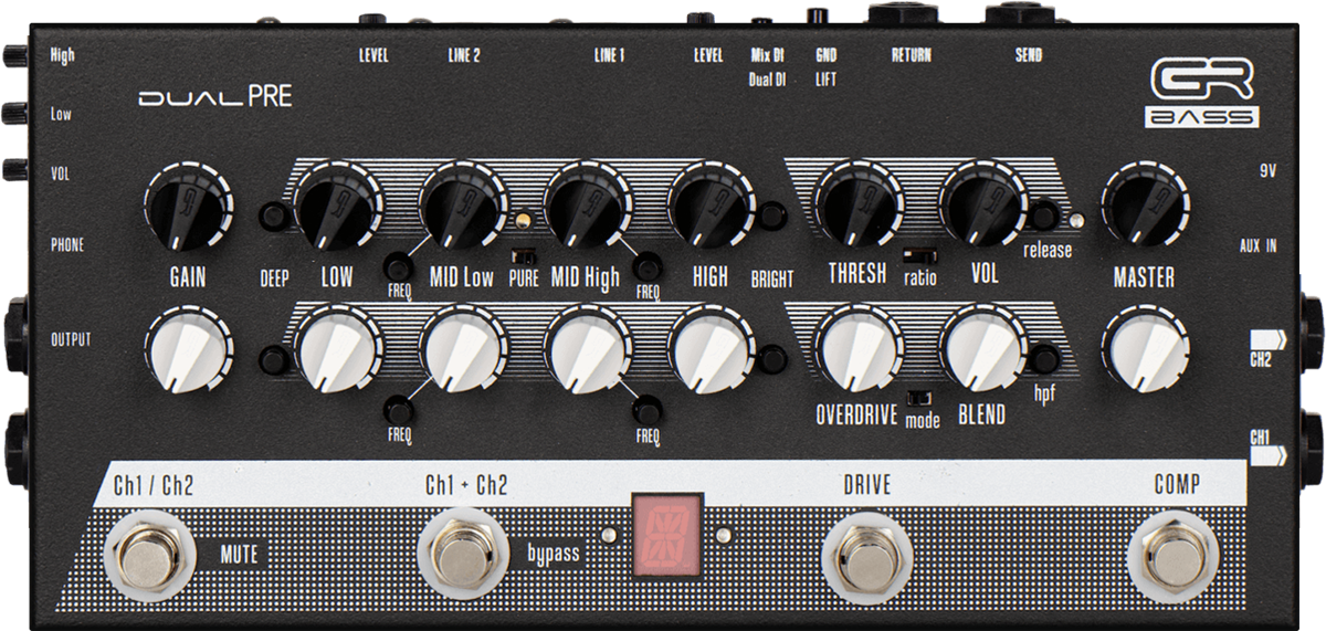 GR Bass Dual Pre