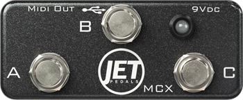 Jet Pedals Black Jet MCX