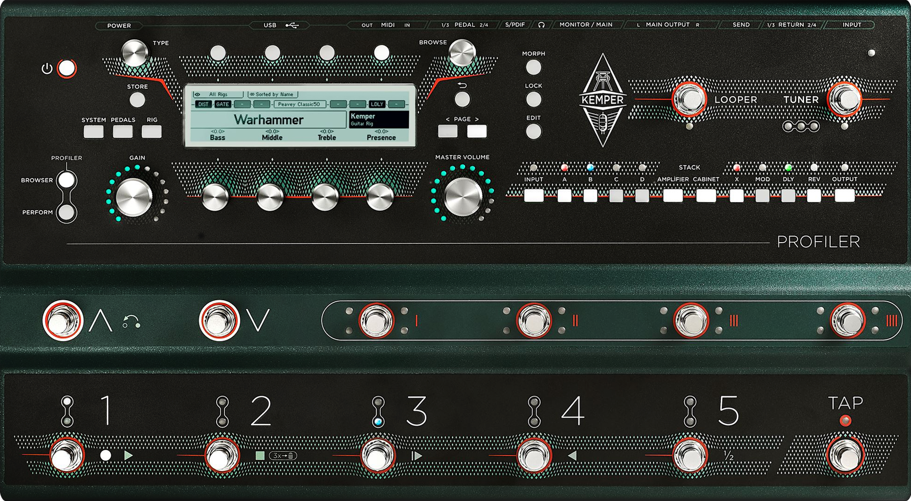 Kemper Profiler Stage