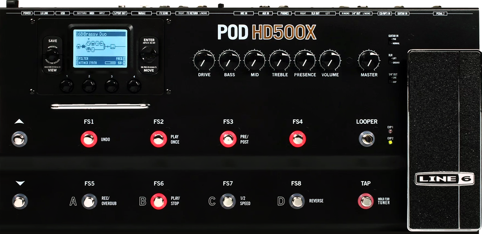 Line 6 POD HD500X