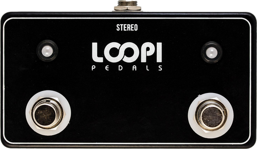 Loopi Dual Latching Footswitch with LEDs
