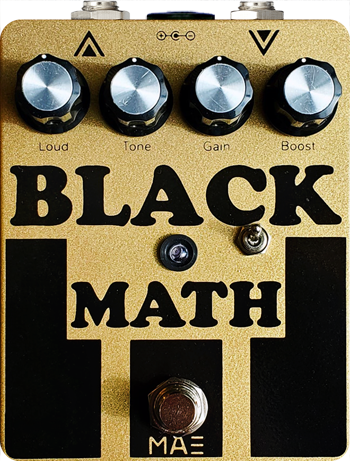 Mask Audio Electronics Black Math (Gold)
