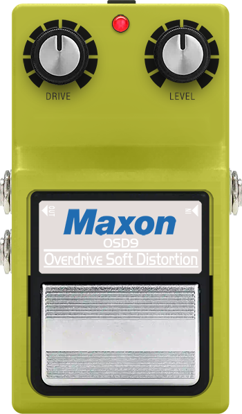 Maxon Overdrive Soft Distortion OSD9