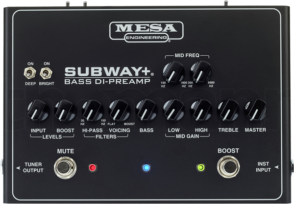 Mesa Boogie Subway+ Bass DI-Preamp