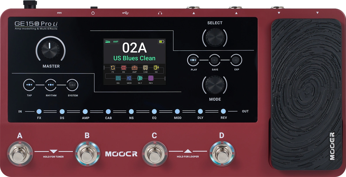 Mooer GE150 Pro Li