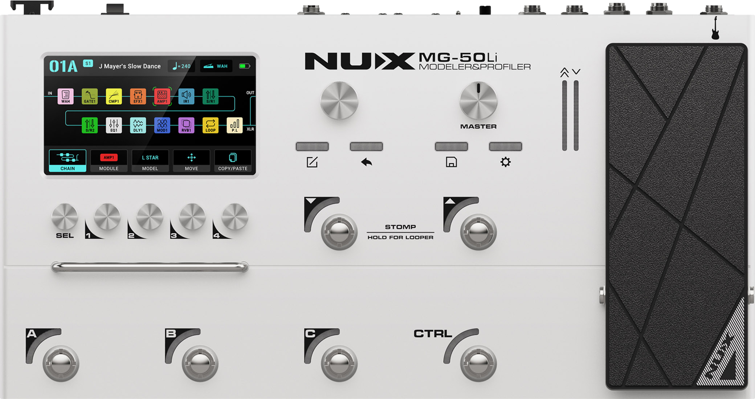 NuX MG-50Li (White)