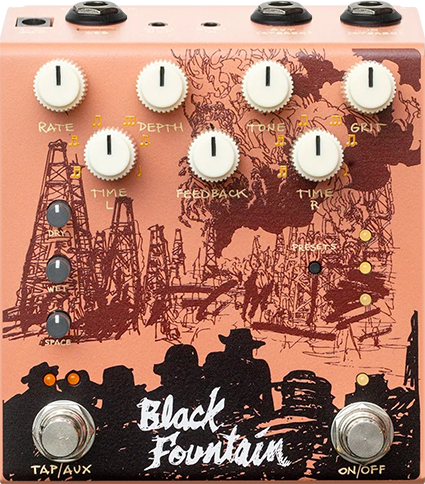 OBNE Black Fountain Stereo (Terracotta)