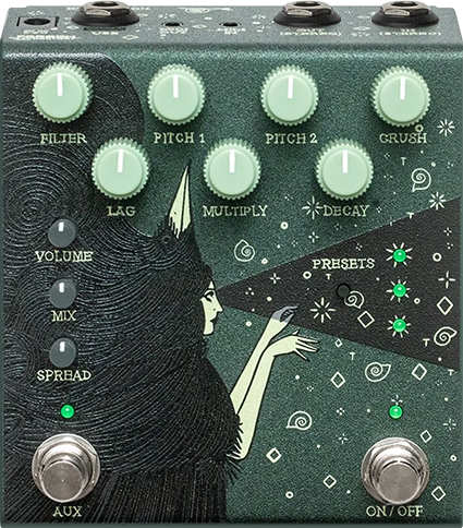 OBNE Dark Star Stereo (Green Galaxy)
