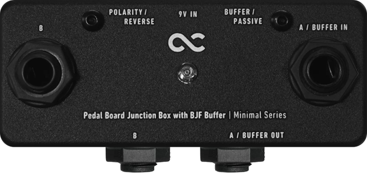 One Control Minimal Series Pedal Board Junction Box w/ BJF Buffer