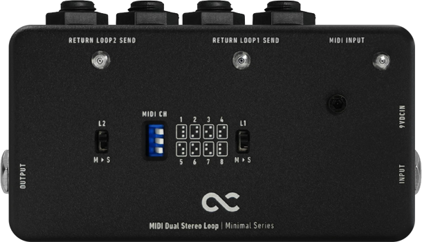One Control Minimal Series MIDI Dual Stereo Loop