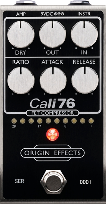 Origin Effects Cali76 FET Compressor (Black)