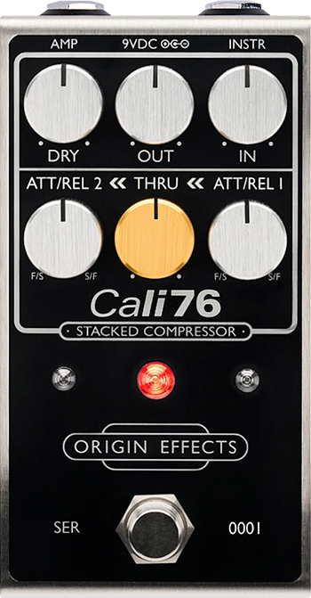 Origin Effects Cali76 Stacked Compressor (Black)