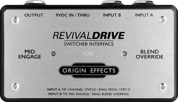 Origin Effects RevivalDRIVE Switcher Interface