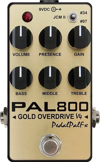 Pedal Pal FX PAL800-V4 Gold Overdrive